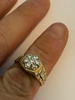 Rolex ring 18krt , Ca 0.60 Crt Diamant, Sieraden, Tassen en Uiterlijk, Ringen, Ophalen of Verzenden, Zo goed als nieuw, Goud