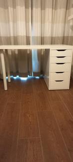 Bureau met ladenkastje, Huis en Inrichting, Bureaus, Ophalen, Gebruikt, Bureau