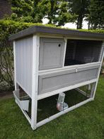Houten ferplast konijnenhok, Ophalen, 90 cm of meer, Hok, 110 cm of meer