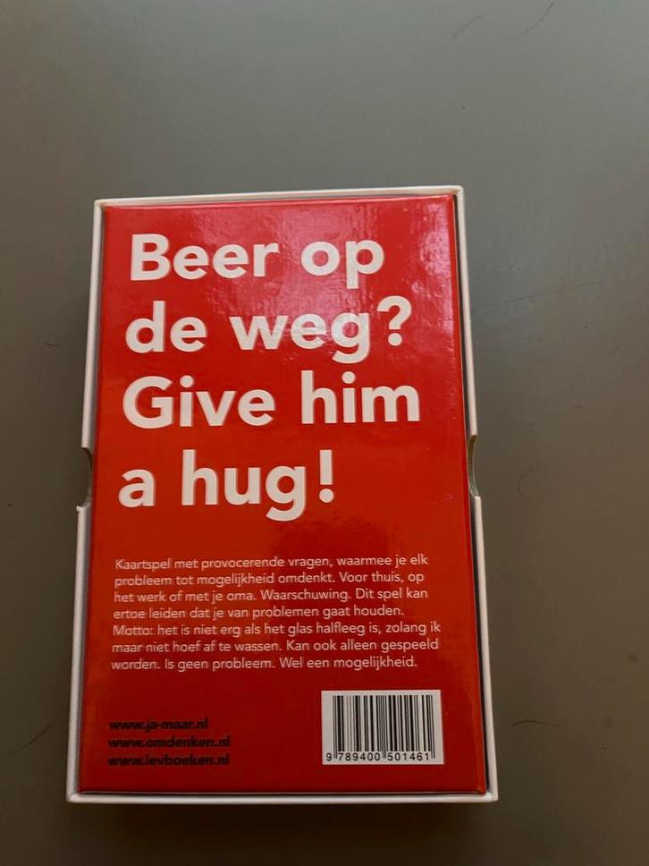 Omdenken - Het Kaartspel, Hobby en Vrije tijd, Gezelschapsspellen | Kaartspellen, Nieuw, Een of twee spelers, Drie of vier spelers