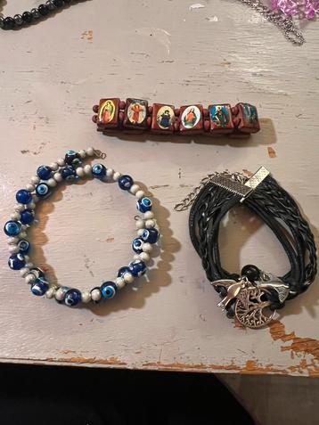 Lotje armbanden Keltische Turkse boze oog bedelarmband boho beschikbaar voor biedingen