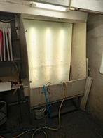 uitspoelkabine voor zeefdrukramen, Ophalen, Gebruikt