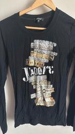 Dames t shirt maat M, Ophalen of Verzenden, Zo goed als nieuw, Zwart, Korte mouw