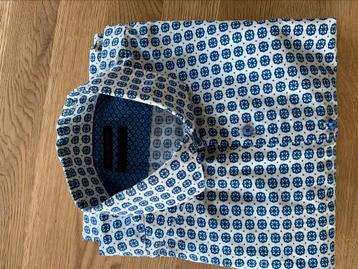Blue Industry print wit/blauw 41/42 pefect fit beschikbaar voor biedingen