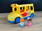 My little people schoolbus met twee poppetjes, Ophalen of Verzenden, Gebruikt, Speelset, Met geluid