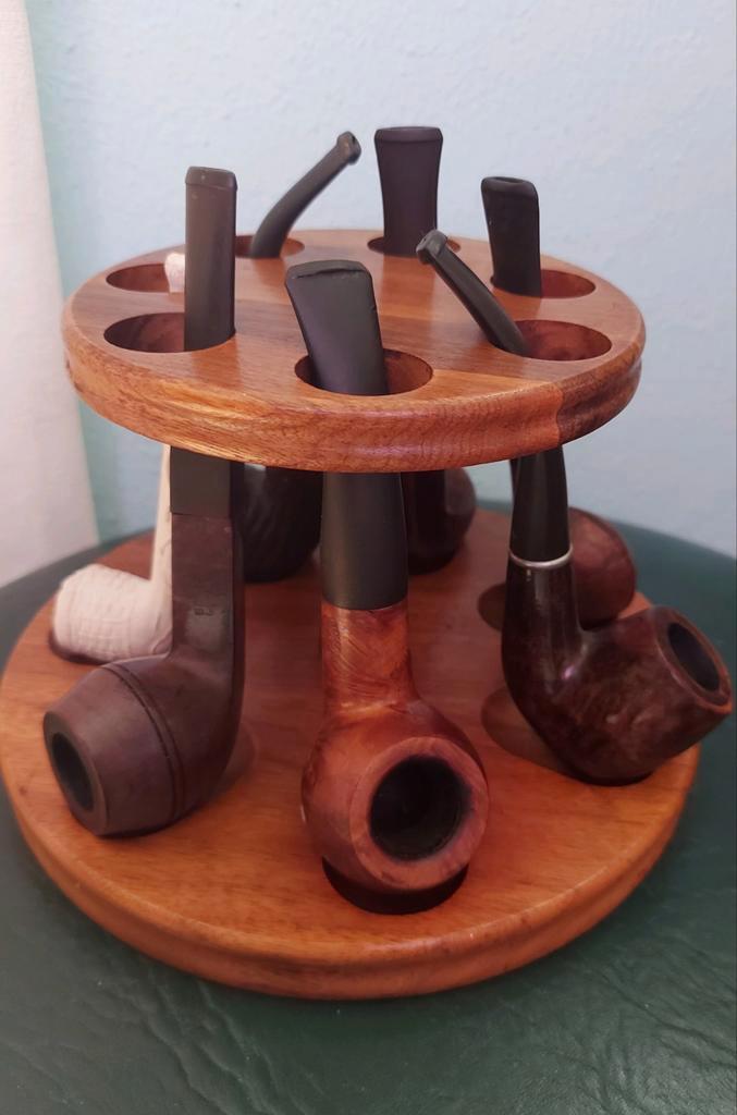 Pijpenrek met Pijpen, Antiek en Kunst, Antiek | Overige Antiek, Ophalen of Verzenden