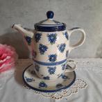 Gaaf Pools Tea for one setje, Ophalen of Verzenden, Zo goed als nieuw, Overige stijlen, Kop(pen) en/of Schotel(s)