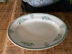 Brocante Ovale schaal Saint Amand 4003 Keramiek kerst, Antiek en Kunst, Ophalen of Verzenden