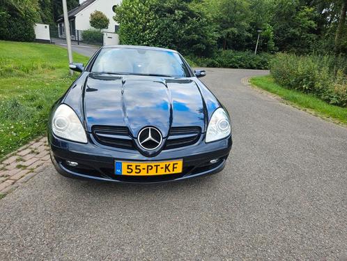 Mercedes-Benz SLK 1.8 Slk 200 Kompr Roadster AUT 2004 Blauw, Auto's, Mercedes-Benz, Particulier, SLK, Alarm, Centrale vergrendeling