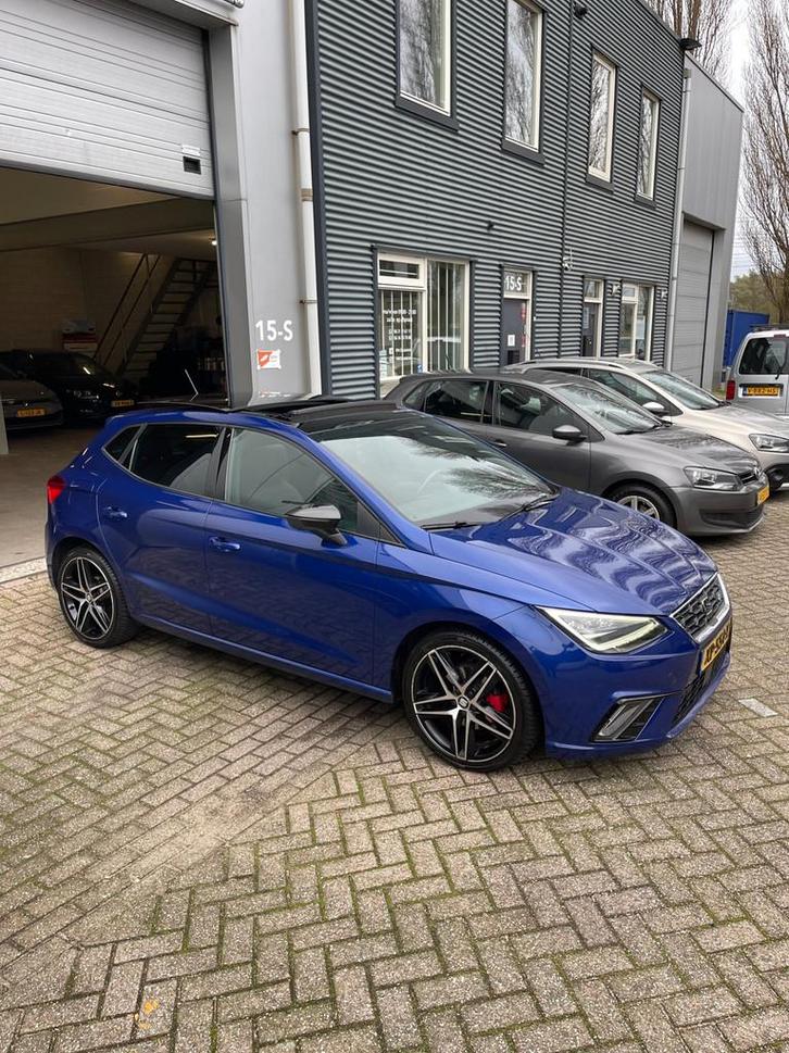 Seat Ibiza 1.0 TSI FR DSG AUTOMAAT Business Intense PANO NAP, Auto's, Seat, Bedrijf, Te koop, Ibiza, ABS, Achteruitrijcamera, Adaptive Cruise Control