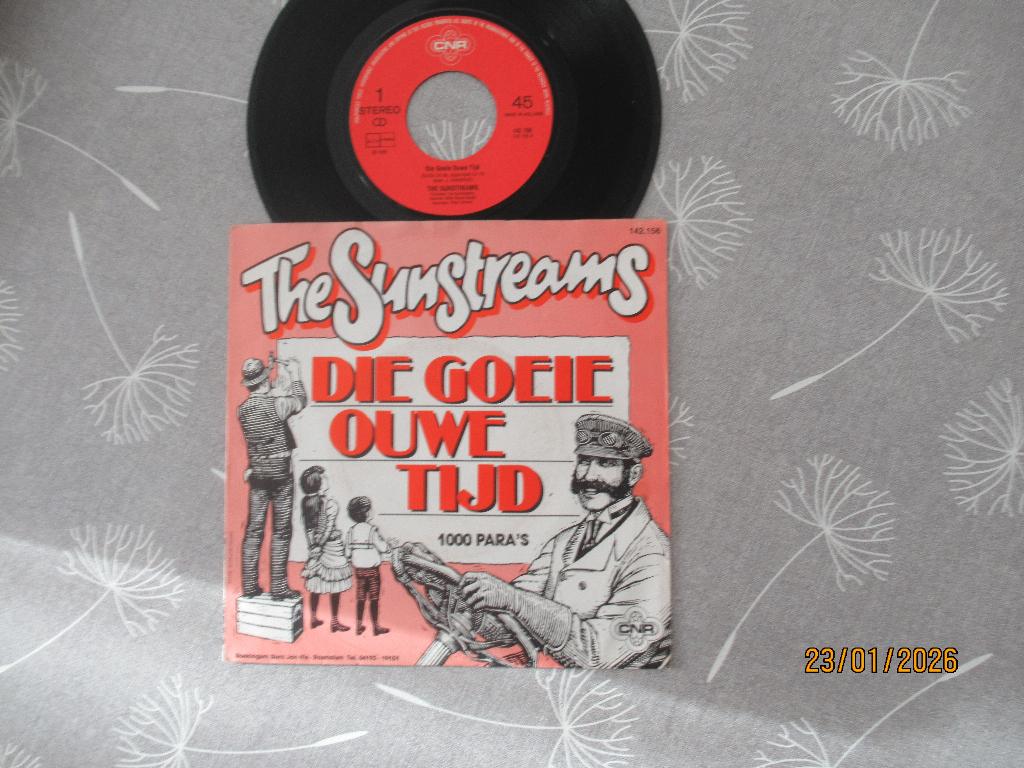 The Sunstreams   Die goeie ouwe Tijd, Cd's en Dvd's, Vinyl Singles, 7 inch, Single, Ophalen of Verzenden, Zo goed als nieuw