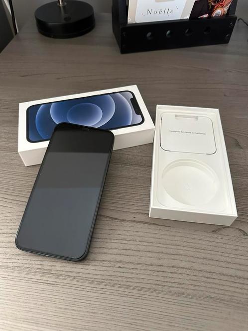 Iphone 12 Black 128GB, Telecommunicatie, Mobiele telefoons | Apple iPhone, Zo goed als nieuw, 128 GB, Zonder abonnement, iPhone 12