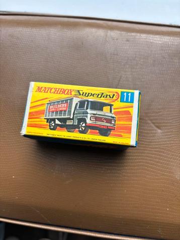 Matchbox Superfast No. 11 Scaffolding Truck beschikbaar voor biedingen