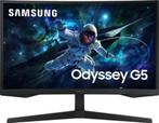 Samsung Odyssey G5 LS27CG552EUXEN - QHD Curved Gaming Monito, Computers en Software, Monitoren, Curved, VA, Minder dan 1 ms, Zo goed als nieuw