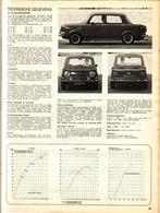 Autovisie test Simca 1000 Rallye 1 1972, Ophalen of Verzenden, Gelezen, Overige merken