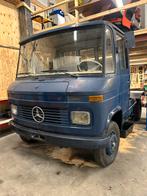 Mercedes 508D PRIJS VERLAAGD!! oprijwagen/camper  compleet, 4 cilinders, Blauw, Bedrijf, Te koop