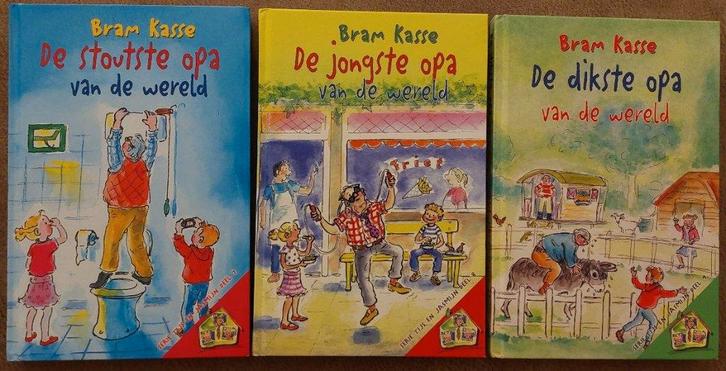 Bram Kasse: Serie Tijs en Jasmijn 7, 8 en 9, Boeken, Kinderboeken | Jeugd | onder 10 jaar, Zo goed als nieuw, Fictie algemeen