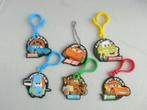 Sleutelhangers # Cars 6 stuks., Ophalen of Verzenden, Overige figuren, Zo goed als nieuw, Overige typen