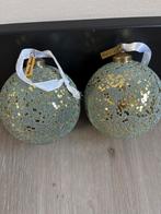 Rivièra maison mint groene kerstballen, Diversen, Kerst, Ophalen of Verzenden, Zo goed als nieuw