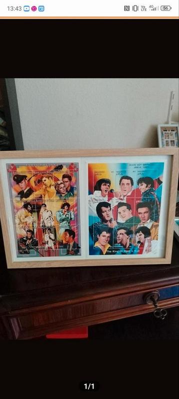 Elvis Presley Postzegels in Lijst beschikbaar voor biedingen