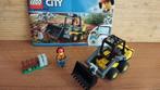 Lego City bulldozer - 60219, Kinderen en Baby's, Speelgoed | Duplo en Lego, Ophalen of Verzenden, Zo goed als nieuw, Complete set