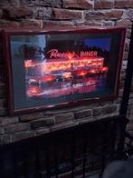 Vintage Rosie's Diner LED verlichte ingelijste poster., Ophalen, Gebruikt, ., .