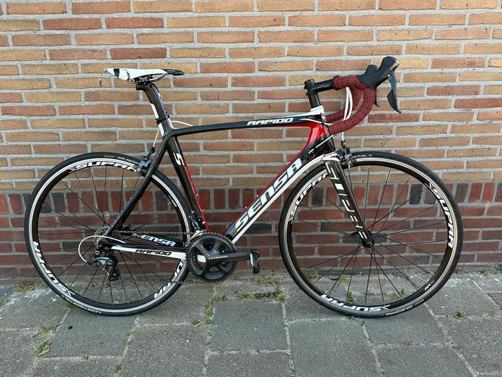 Sensa rabido, Fietsen en Brommers, Fietsen | Racefietsen, Zo goed als nieuw, Overige merken, Meer dan 20 versnellingen, Carbon