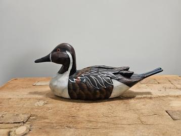 LEUKE OUDE BROCANTE HOUTEN EEND beschikbaar voor biedingen