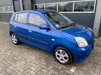 KIA Picanto 1.1 LX 5drs 2005 Blauw Airco stuurbekrachtiging, Auto's, Te koop, Geïmporteerd, 5 stoelen, Benzine