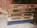 5 euro pallets voor 50 euro, Doe-het-zelf en Verbouw, Hout en Planken, Ophalen, Zo goed als nieuw, Pallet, Minder dan 200 cm