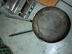 Gietijzeren koekenpannen, Huis en Inrichting, Ophalen, Gebruikt, Gietijzer, Koekenpan of Braadpan