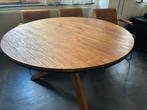 D-Bodhi ronde eettafel 130cm teakhout i.z.g.s., Huis en Inrichting, Ophalen, 100 tot 150 cm, Zo goed als nieuw, Teakhout
