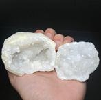 Grote Geode edelsteen Bergkristal set edelstenen Natuursteen, Verzamelen, Ophalen of Verzenden