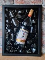 Captain Morgan fles verwerkt in een lijst met Epoxy, Ophalen of Verzenden