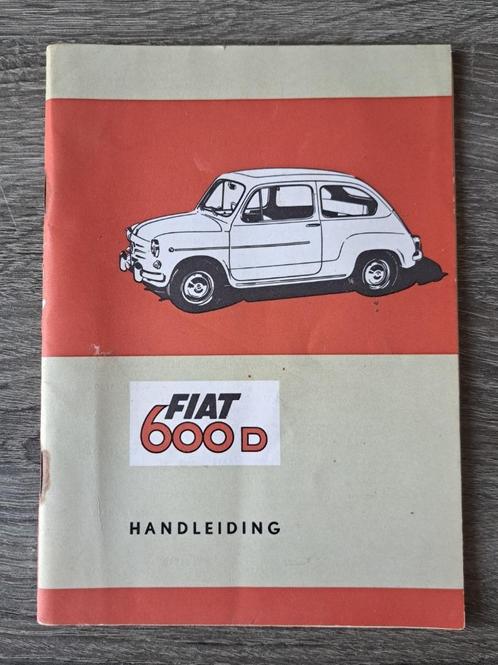 FIAT 600 D - Handleiding, Auto diversen, Handleidingen en Instructieboekjes, Ophalen of Verzenden