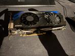 Defecte MSI N660Ti PE 2GD5/OC videokaart, Computers en Software, Videokaarten, PCI-Express 3, DisplayPort, Ophalen of Verzenden
