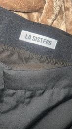 La sisters pantalon zwart, Kleding | Dames, Broeken en Pantalons, Ophalen of Verzenden, Zo goed als nieuw, Zwart, Lang