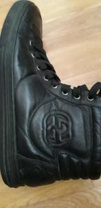 Heren schoenen maat 42 Gucci zwart, Gedragen, Ophalen of Verzenden, Zwart