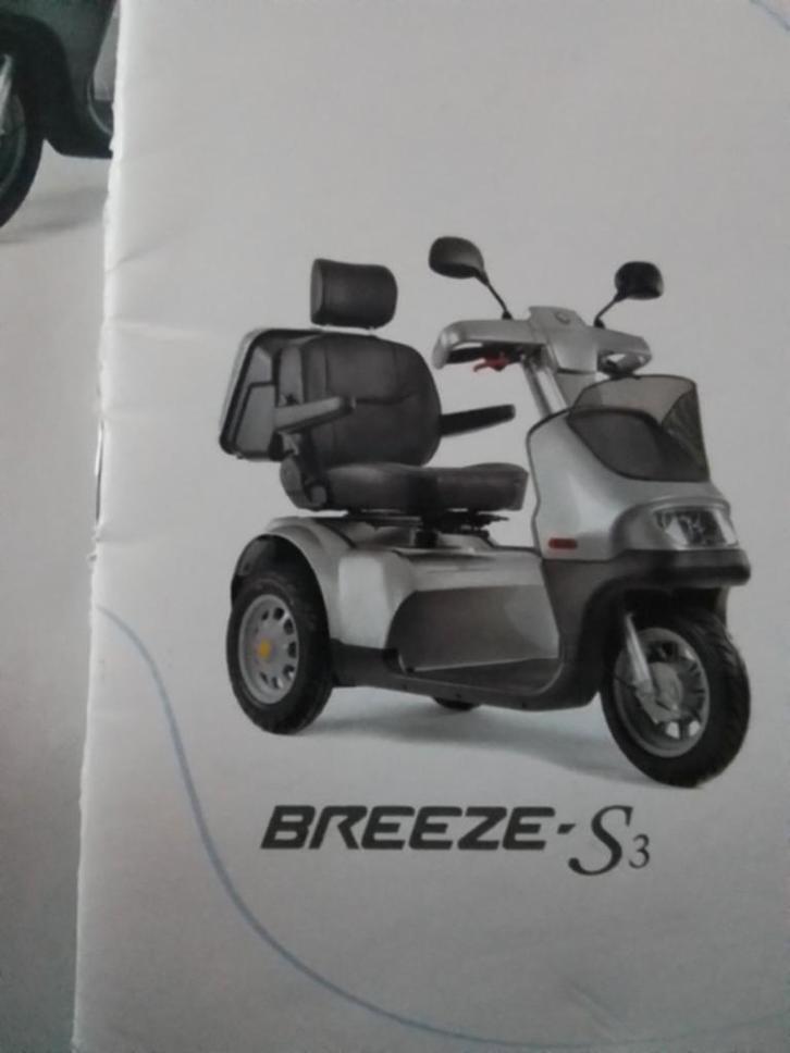 Aangeboden Afikim Breeze S 3-wieler scootmobiel, Diversen, Brommobielen en Scootmobielen, Gebruikt, Ophalen of Verzenden