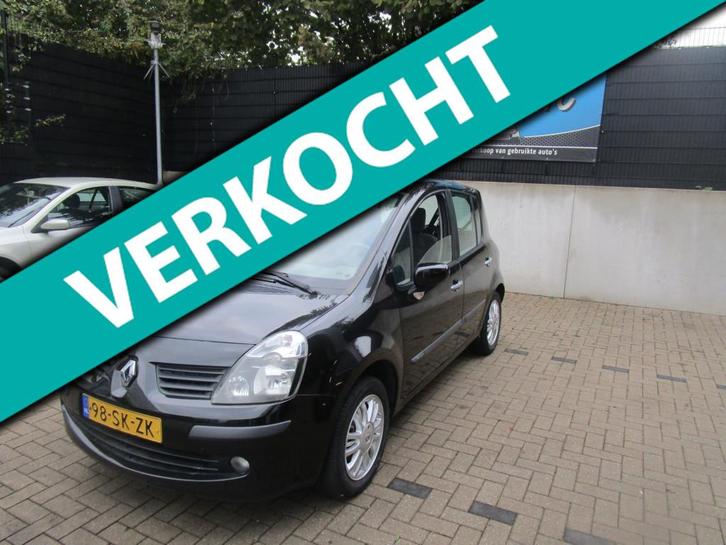 Renault Modus 1.4-16V Privilège +Airco +Nieuwe Apk, Auto's, Renault, Particulier, Te koop, Modus, ABS, Airbags, Airconditioning
