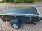 Mooie stalen dichte aanhanger 2 x 1 x 0,55 mtr diep., Auto diversen, Aanhangers en Bagagewagens, Ophalen, Gebruikt