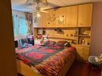 Bed met ombouw, Ophalen, Gebruikt, Tweepersoons, Opbergbed