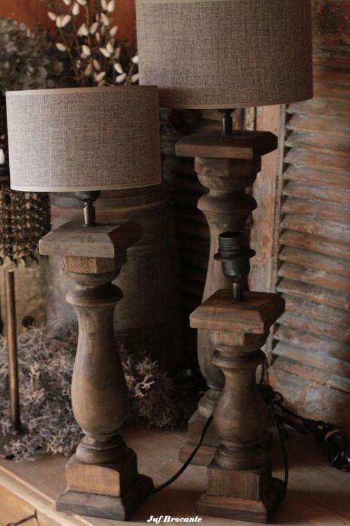 Balusterlamp vierkant sober, Huis en Inrichting, Woonaccessoires | Overige, Nieuw, Ophalen of Verzenden