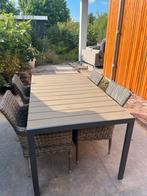 Mooie nieuwe tuinset van Life Style met 4 stoelen, Tuin en Terras, 4 zitplaatsen, Eettafel, Aluminium, Ophalen of Verzenden