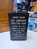 Shell Olieblik Militair 1960, Ophalen of Verzenden, Gebruikt, Overige