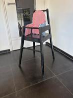 Stevige houten kinderstoel met eetplateau, Kinderen en Baby's, Kinderstoelen, Ophalen, Gebruikt, Overige typen