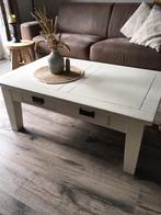 Salontafel wit, Huis en Inrichting, Tafels | Salontafels, Ophalen, Gebruikt, 100 tot 150 cm, 50 tot 100 cm