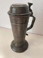 Kan. Tin. Duits. 18e eeuw. Gedateerd 1759 en merken gieter., Antiek en Kunst, Antiek | Tin, Verzenden