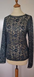 Kanten top Cotton Club maat XL / 42, Verzenden, Maat 42/44 (L), Zo goed als nieuw, Lange mouw