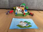 Playmobil wasbox voor paarden - 4193, Kinderen en Baby's, Speelgoed | Playmobil, Ophalen of Verzenden, Zo goed als nieuw, Complete set